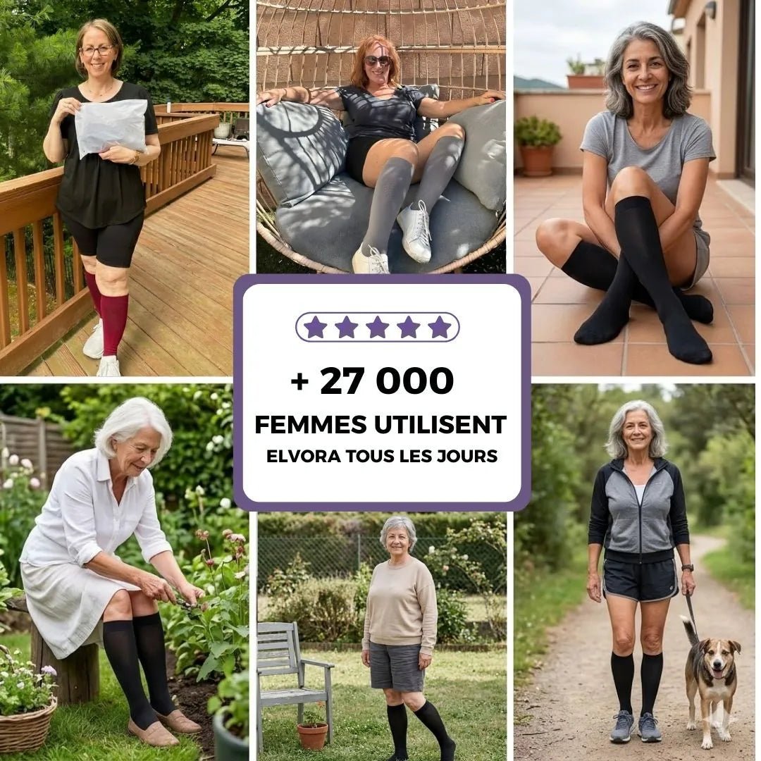 compression chaussette - Elvora